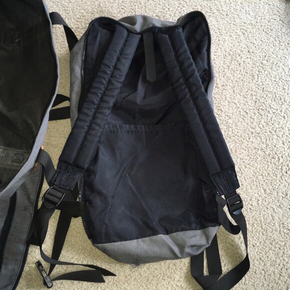 LL Bean Backpack Duffle Bag Gray Tactical Survival Rucksack X Large Vintage - Picture 10 of 15
